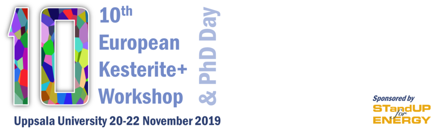 10th European Kesterite+ Workshop and PhD day.
